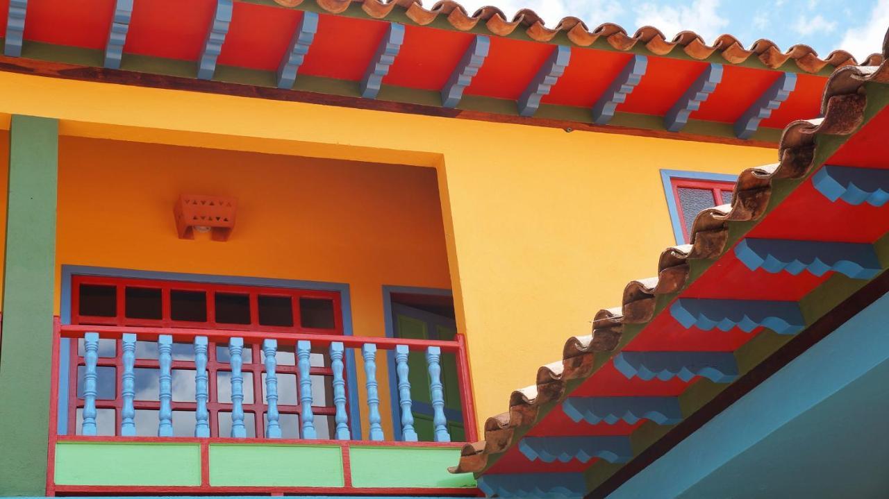 Hotel Casona 1865 Ráquira Esterno foto