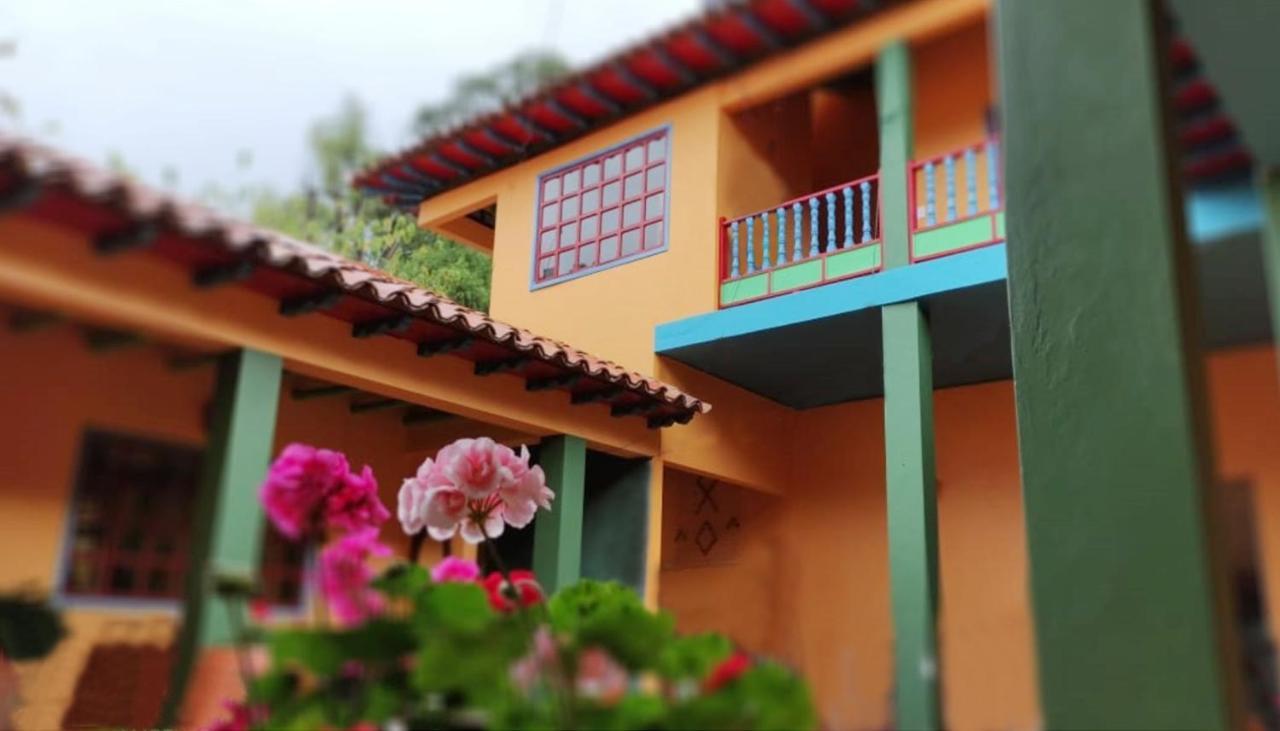 Hotel Casona 1865 Ráquira Esterno foto