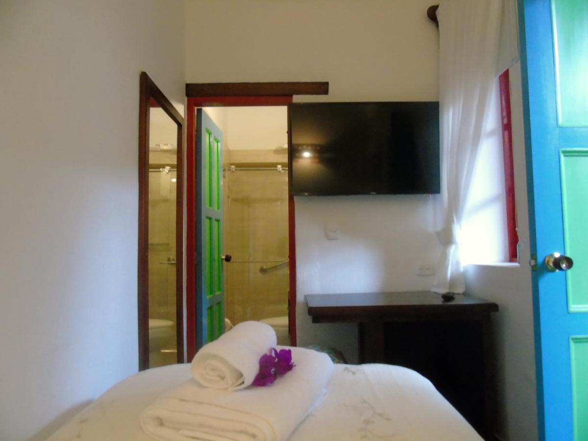 Hotel Casona 1865 Ráquira Esterno foto