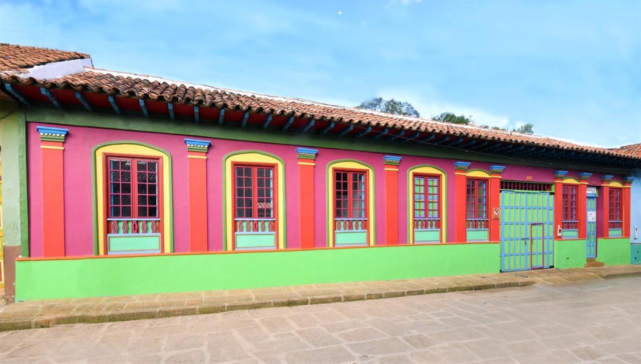 Hotel Casona 1865 Ráquira Esterno foto