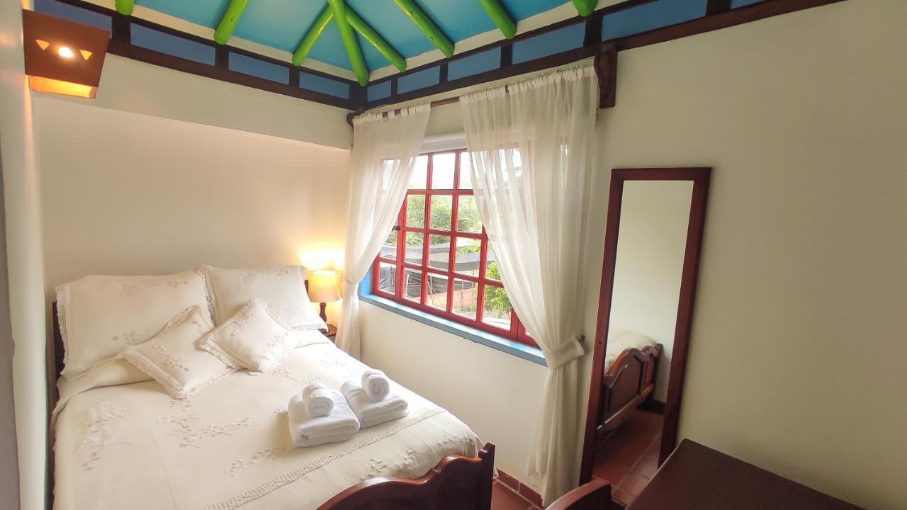Hotel Casona 1865 Ráquira Esterno foto