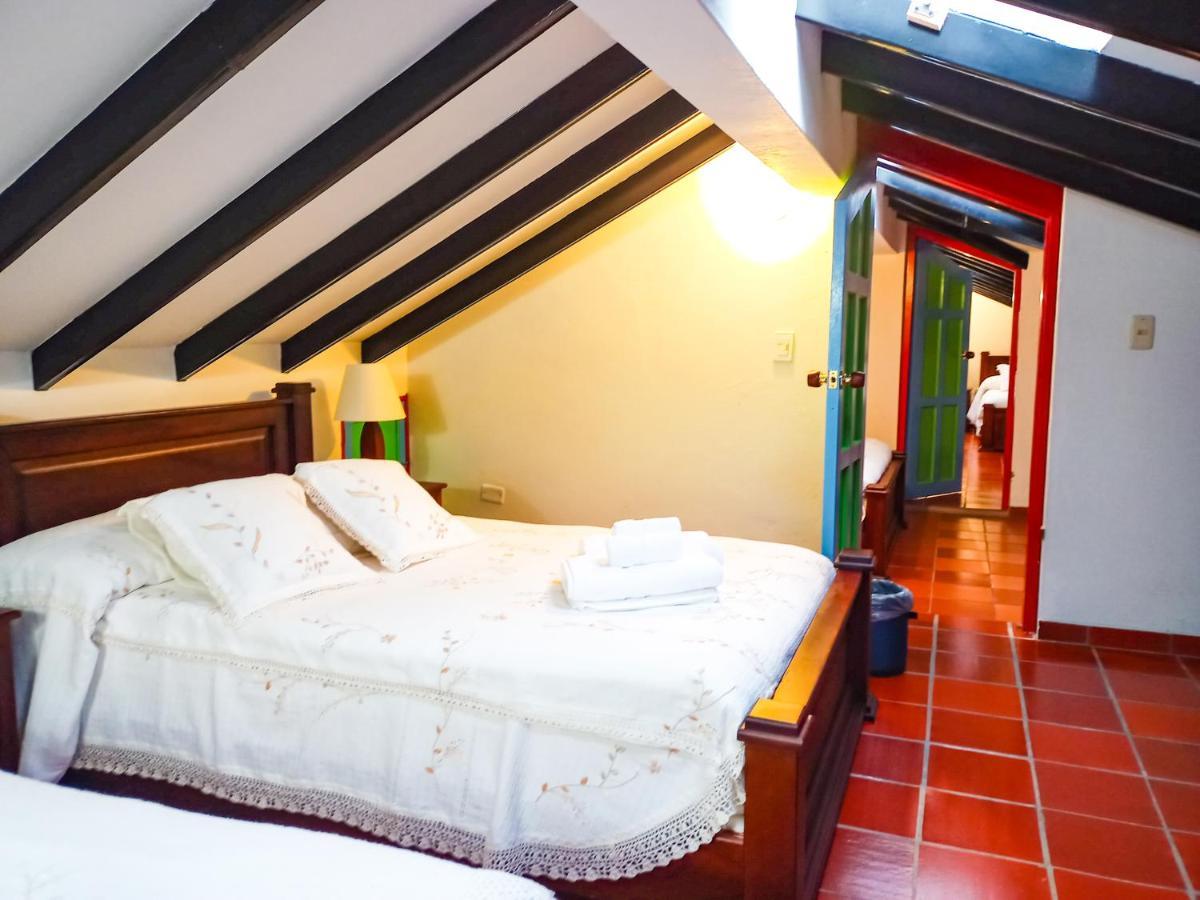 Hotel Casona 1865 Ráquira Esterno foto