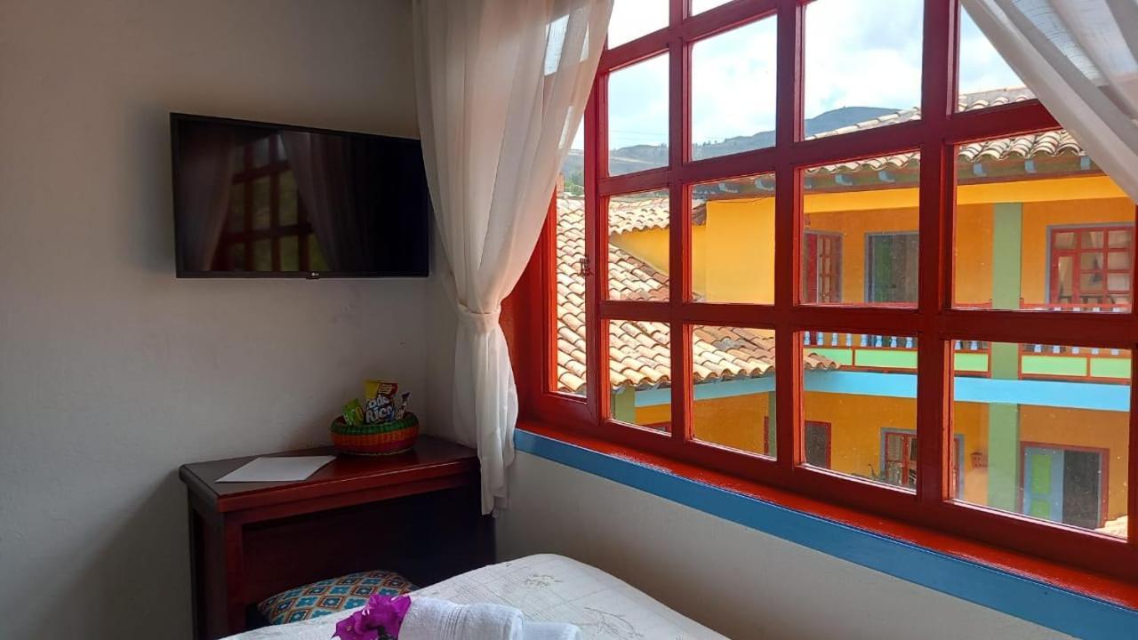 Hotel Casona 1865 Ráquira Esterno foto